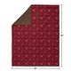 preview thumbnail 4 of 3, Wild West Bandana Collection Boy Baby Receiving Security Swaddle Blanket - Red Western Southern Country Cowboy