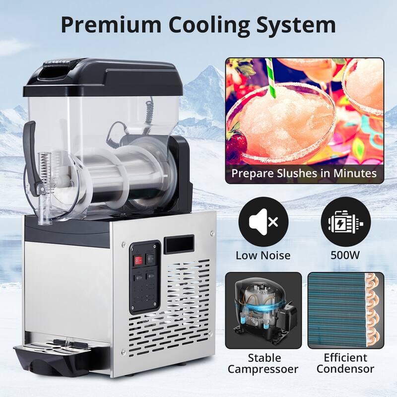 Commercial Slushy Machine Frozen Drink Margarita Smoothie Maker