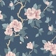 preview thumbnail 1 of 2, Laura Ashley Maya Dusky Seaspray Wallpaper
