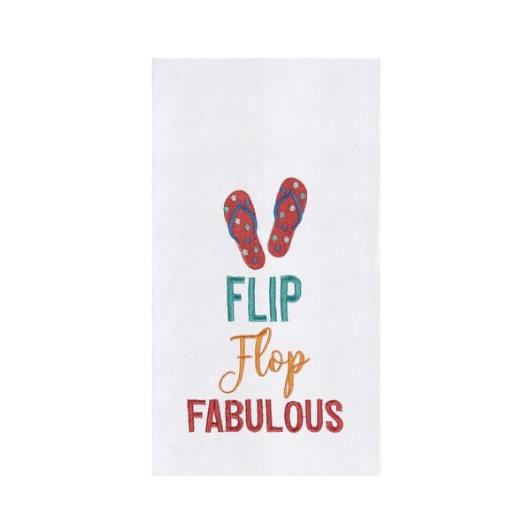 Flip Flop Fabulous Kitchen Towel Bed Bath & Beyond 36931355