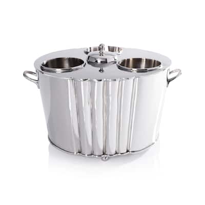 Dijon Brass 3-Bottle Wine / Champagne Cooler