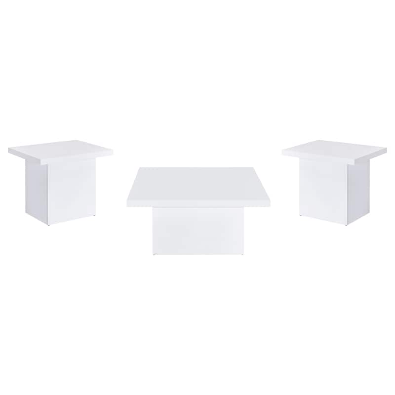 Devar Square Coffee And End Table Set