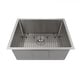 preview thumbnail 1 of 9, ZLINE Undermount Single Bowl Sink in Stainless Steel with Bottom Grid