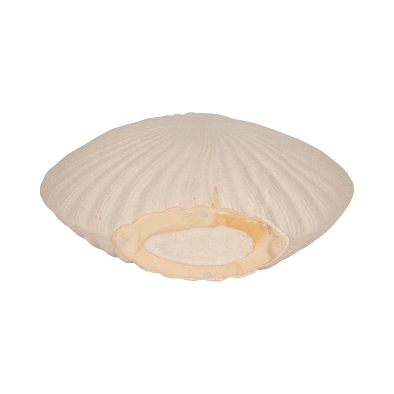 Sagebrook Home Ceramic Coastal Shell Vase