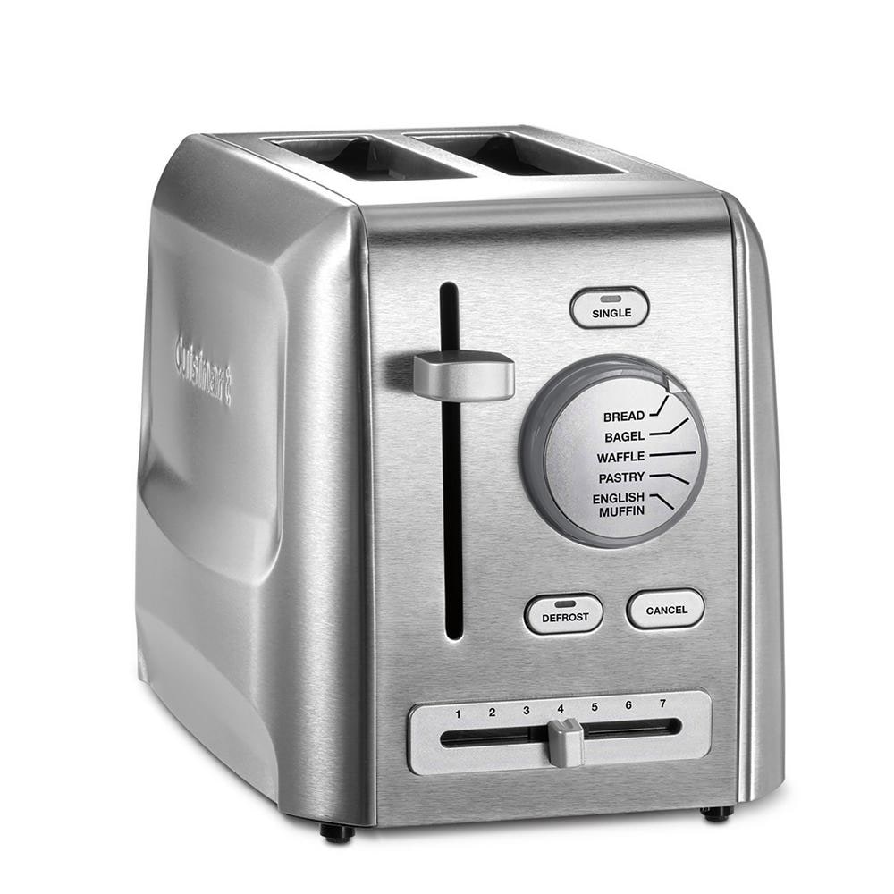 Cuisinart 2-Slice Compact Plastic Toaster White CPT-122