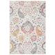 SAFAVIEH Madison Belle Vintage Paisley Pattern Area Rug - 6'7" x 6'7" Square - Grey/Gold