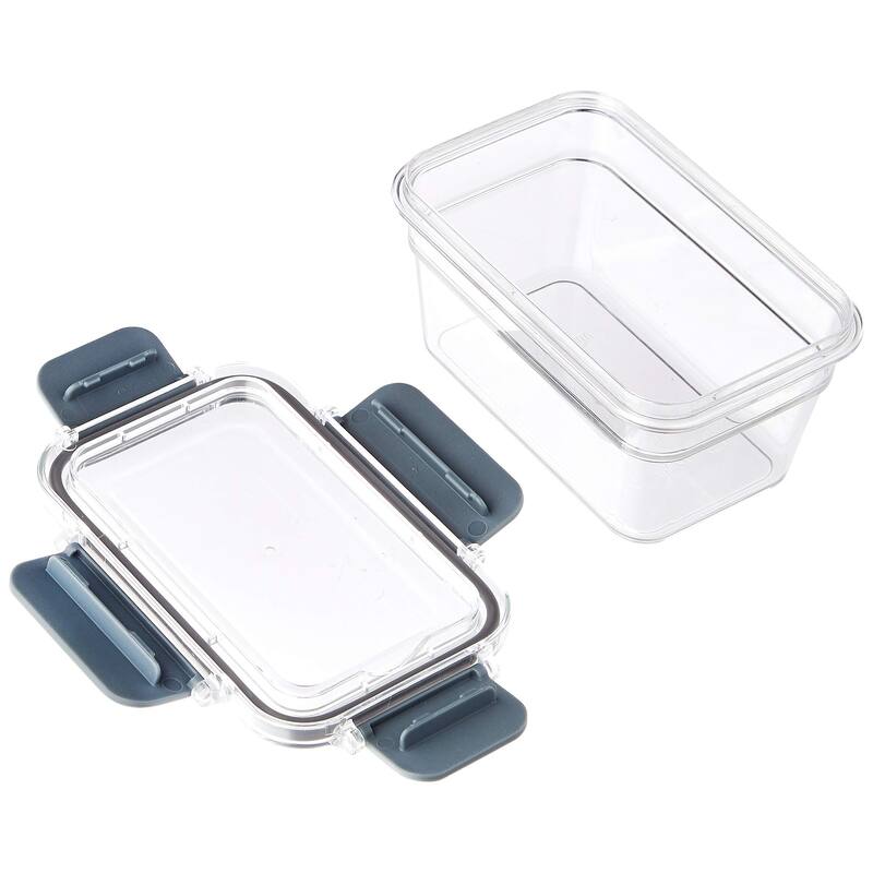 Tritan 22 Piece Locking Food Storage Container Set of 11 Containers with Lids, Clear