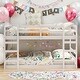 preview thumbnail 13 of 20, Functional And Aesthetic Design Full Over Full Bunk Bed with Ladder