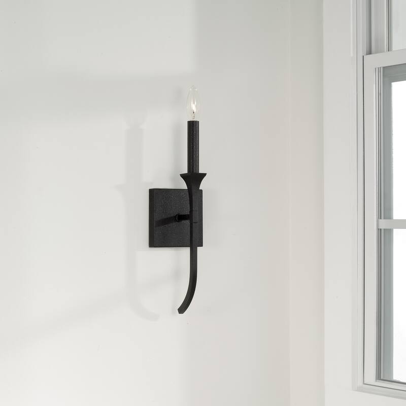 Decklan 1-Light Sconce - 5"W x 16.25"H x 4"E