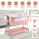 preview thumbnail 7 of 25, Babyjoy Baby Bed Side Crib Portable Adjustable Infant Travel Sleeper - See Details