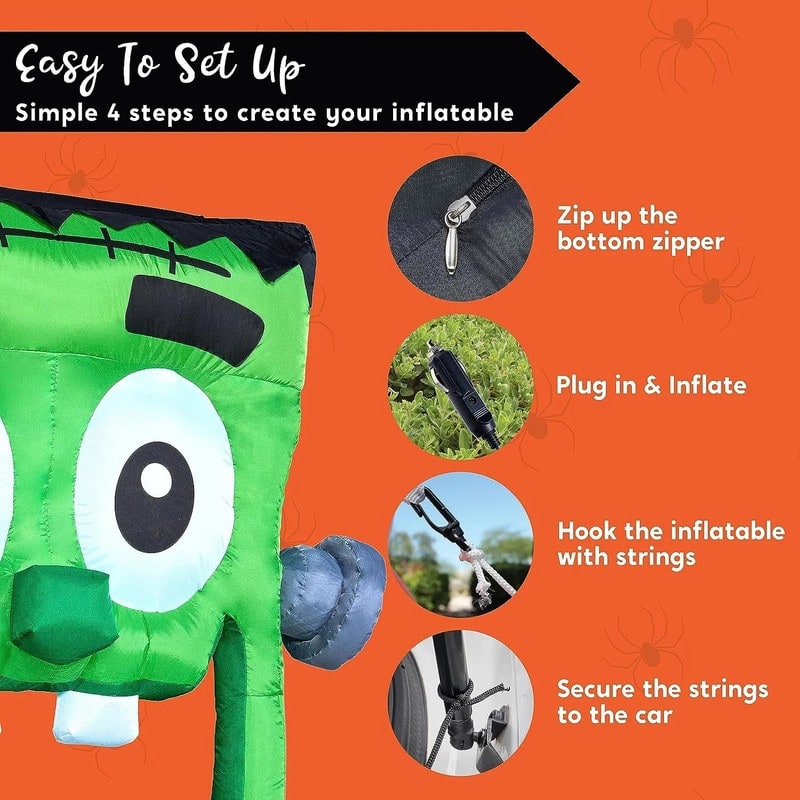 4.3 FT Halloween Inflatable Zombie