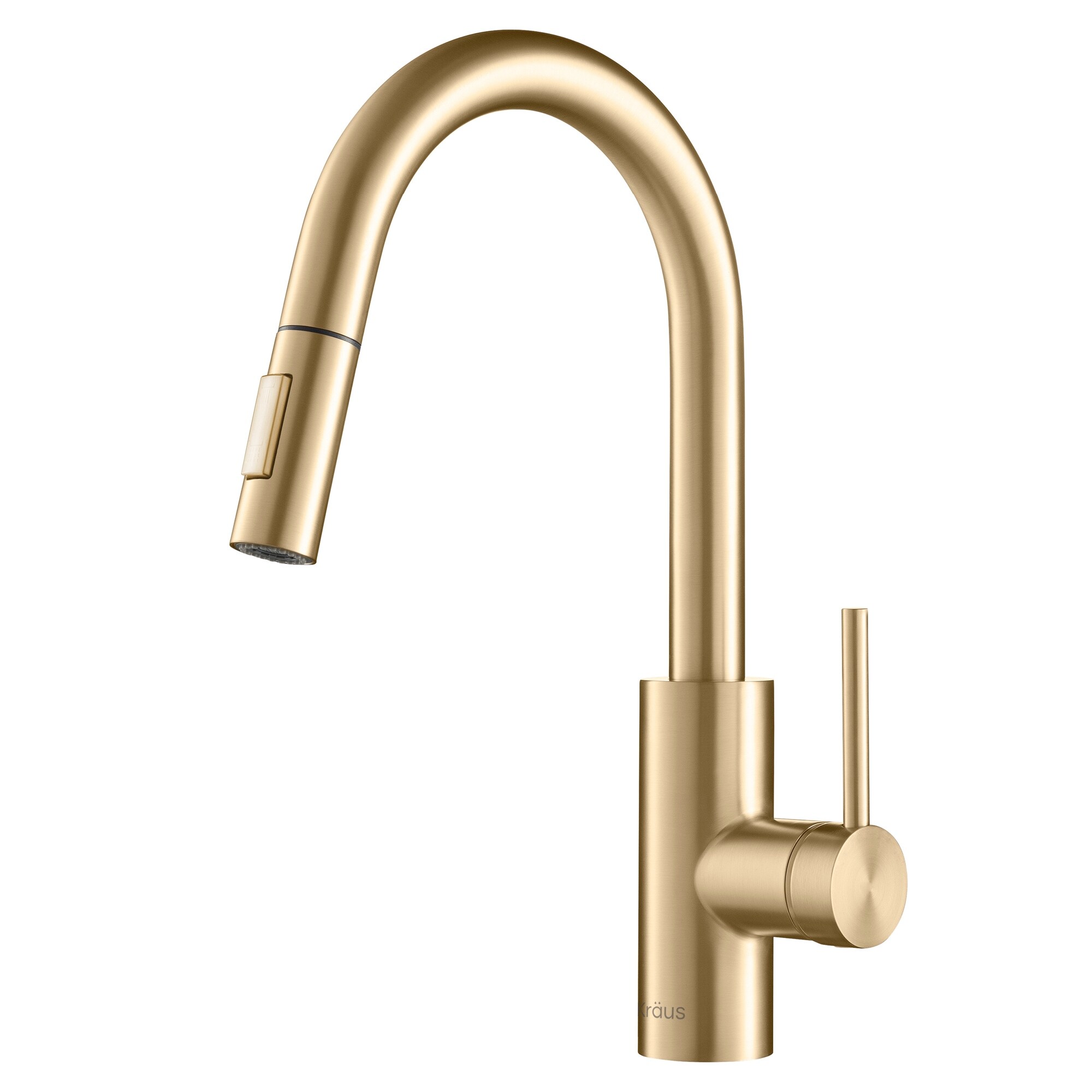 Shop Kraus Kpf 2620 Oletto 1 Handle 2 Function Pulldown Kitchen Faucet Overstock 28117506 Brushed Brass
