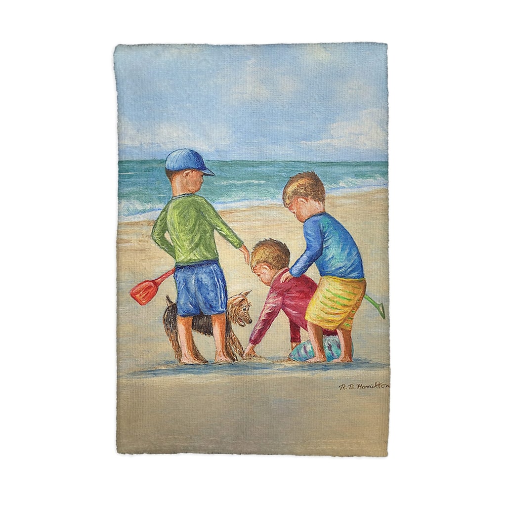 Buried Treasure Kitchen Towel - 16x25