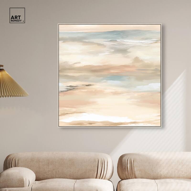Roseate Skyfall I Canvas by Art Remedy