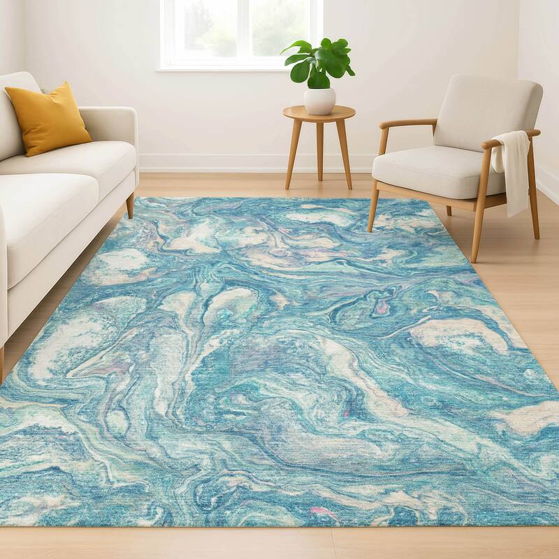 Premium Washable Super Soft Modern Contemporary Mayfield Rug