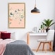 preview thumbnail 25 of 26, Stupell Blush Butterflies over Pink Framed Floater Canvas Wall Art Design By Petal Prints Design
