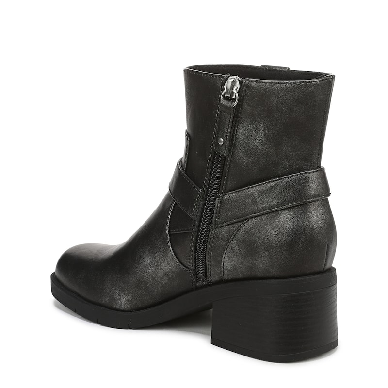 Dr. Scholl's Women's Janis Faux Leather Moto Bootie