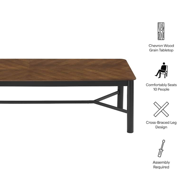 Ashlan 110" Rectangle Dining Table
