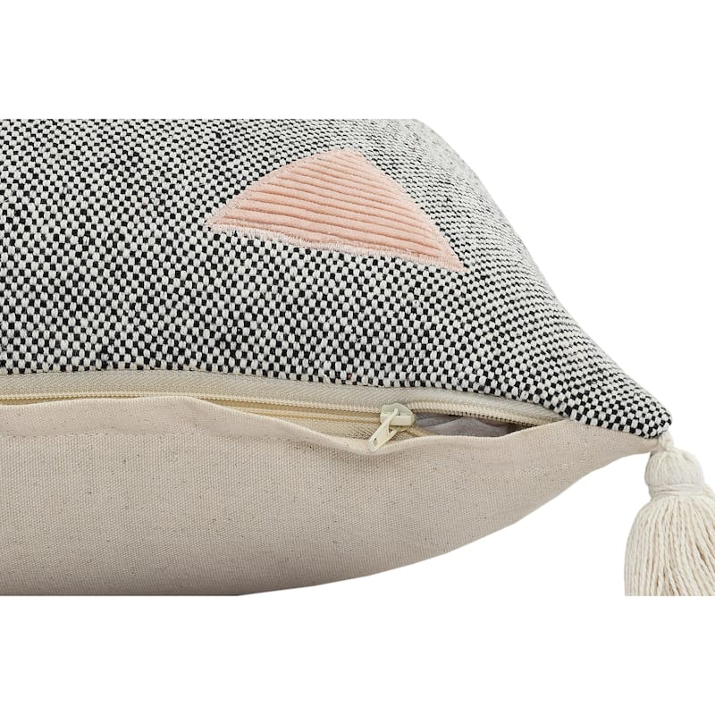 Sevita Sophisticated Blush Swiss Zeal Throw Pillow