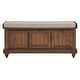 preview thumbnail 4 of 15, Granger Storage Bench with Linen Seat Cushion by iNSPIRE Q Classic