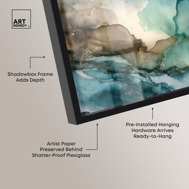 Veiled Inlet Shadowbox by Art Remedy