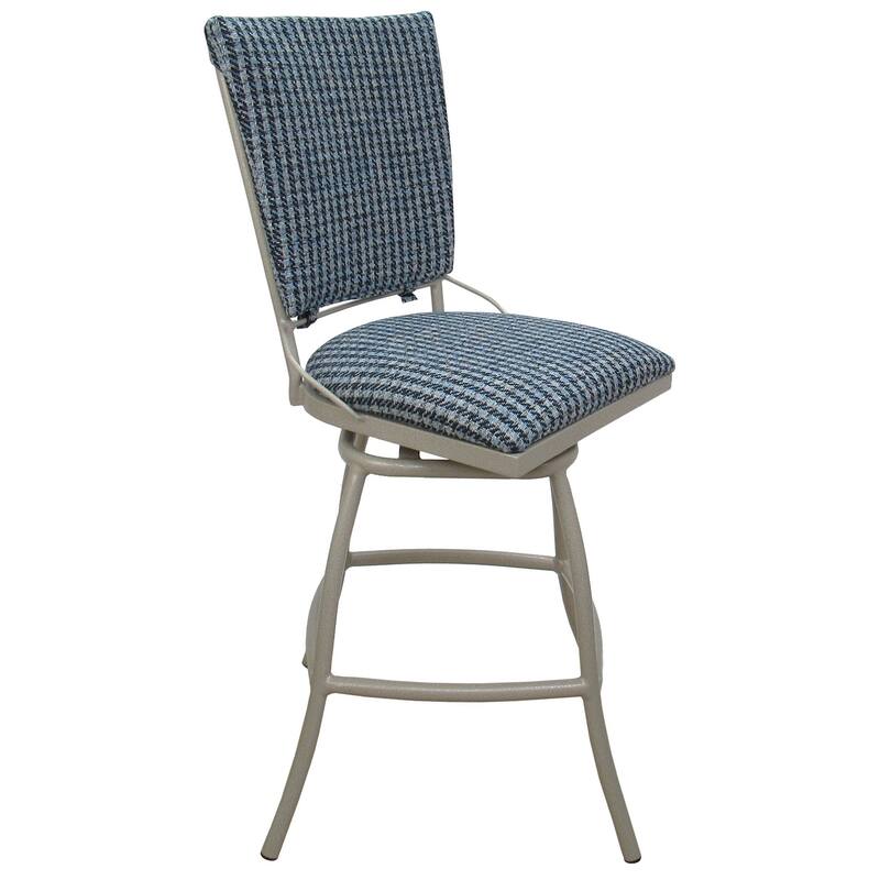 Outdoor Indoor Bar Stool Counter Extra Tall - Jenna PB without Arms - Coco Indigo Blue - Counter Height