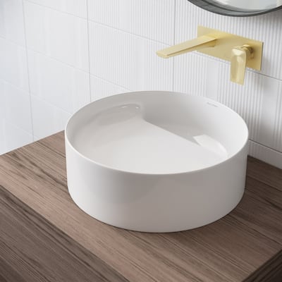 Beau 16.5” Round Vessel Bathroom Sink