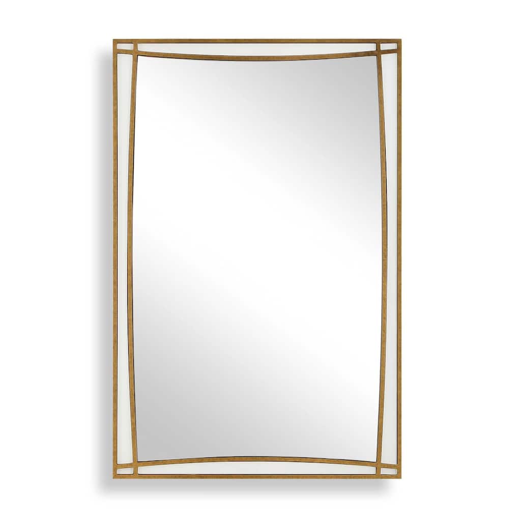 Uttermost Florence Antique Gold Mirror - 29.75" W x 45.00" H x 0.75" D