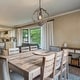 preview thumbnail 12 of 21, Modern Farmhouse 1/3-Light Wood Rustic Chandelier Lantern for Kitchen Island
