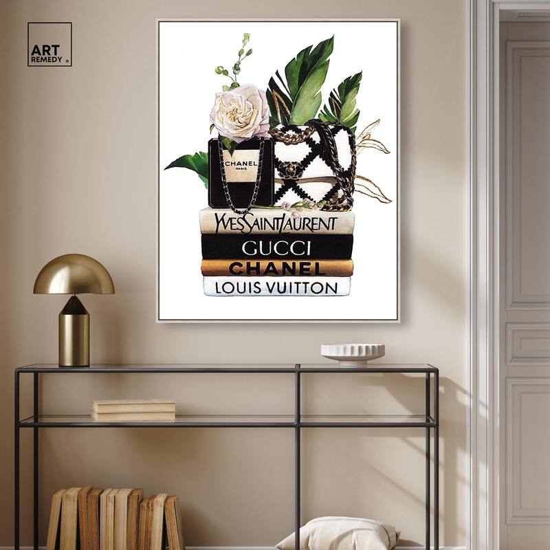 Luxury Stack Details Canvas by Art Remedy