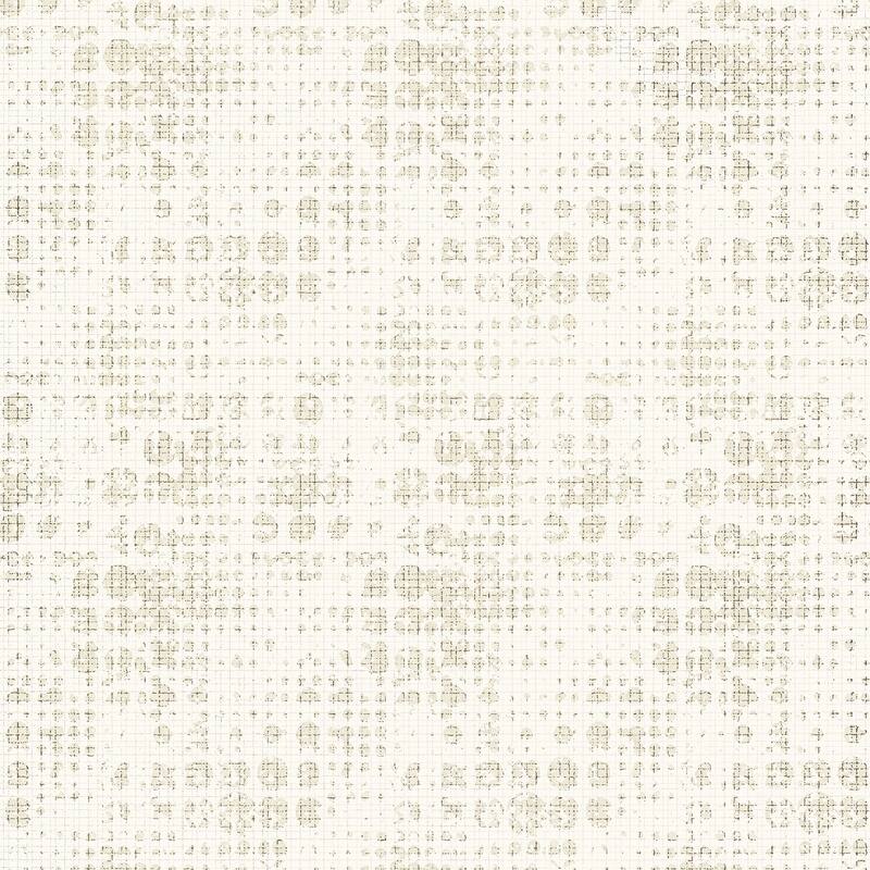 A-Street Prints Celeste Platinum Geometric Wallpaper