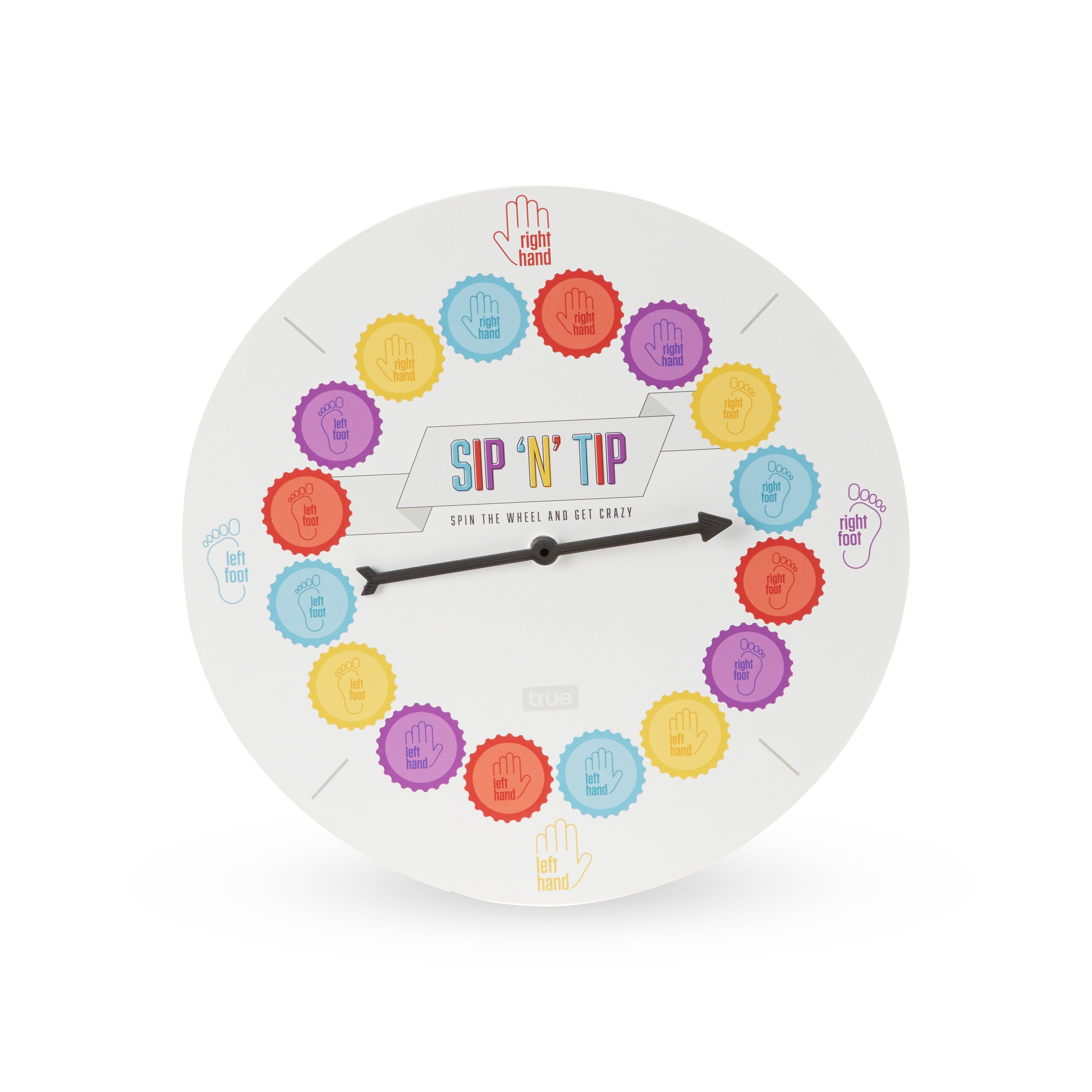 Foster & Rye Sip N Tip Party Game, Board Game for 2 to 4 Players, Drinking  Game, Includes Mat and Spinner - Overstock - 35467156