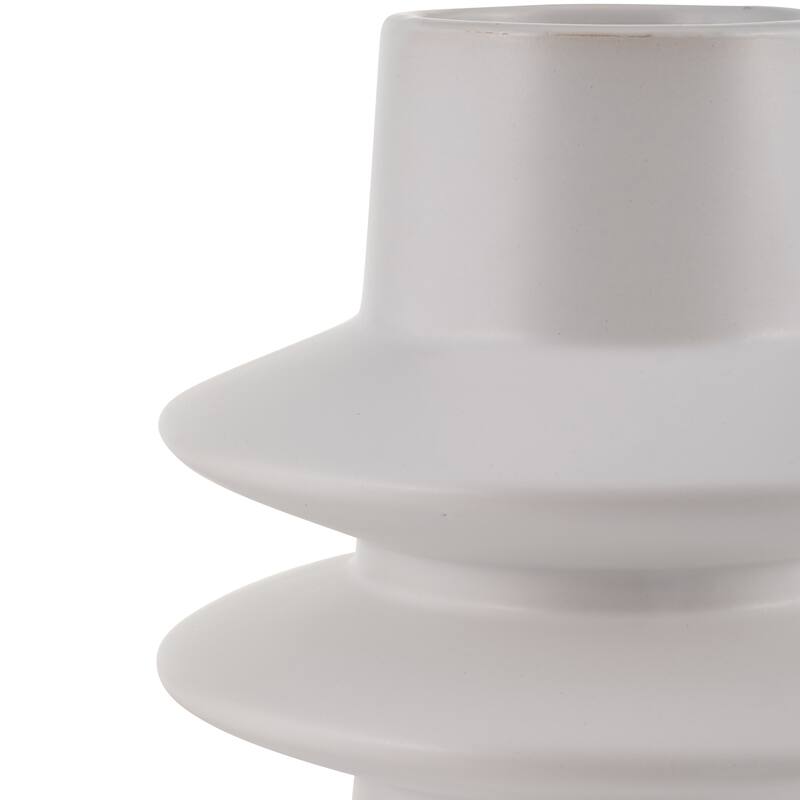 Sagebrook Home Minimalistic Sculptural Modern Vase