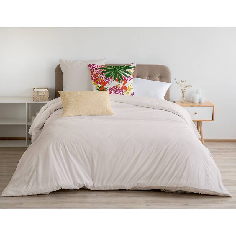 Jumble Floral Decorative Throw Pillow