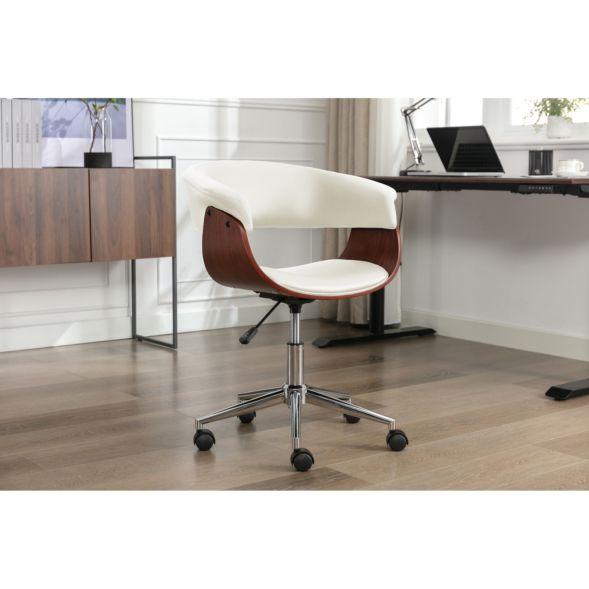 Carson carrington lund chrome contemporary office chair store