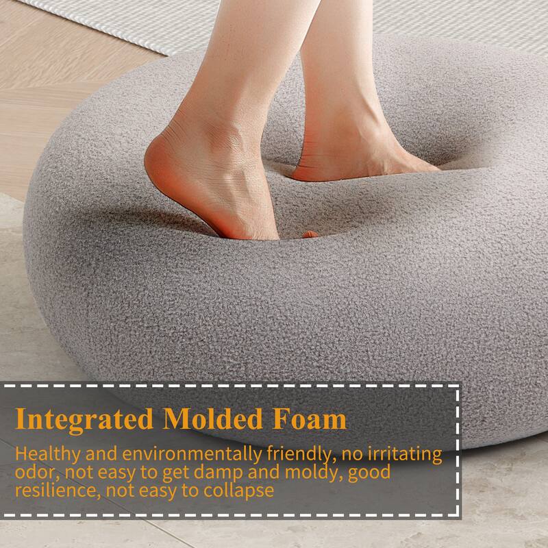 XINMICS 29.72" Modern Style Donut Lazy Sofa