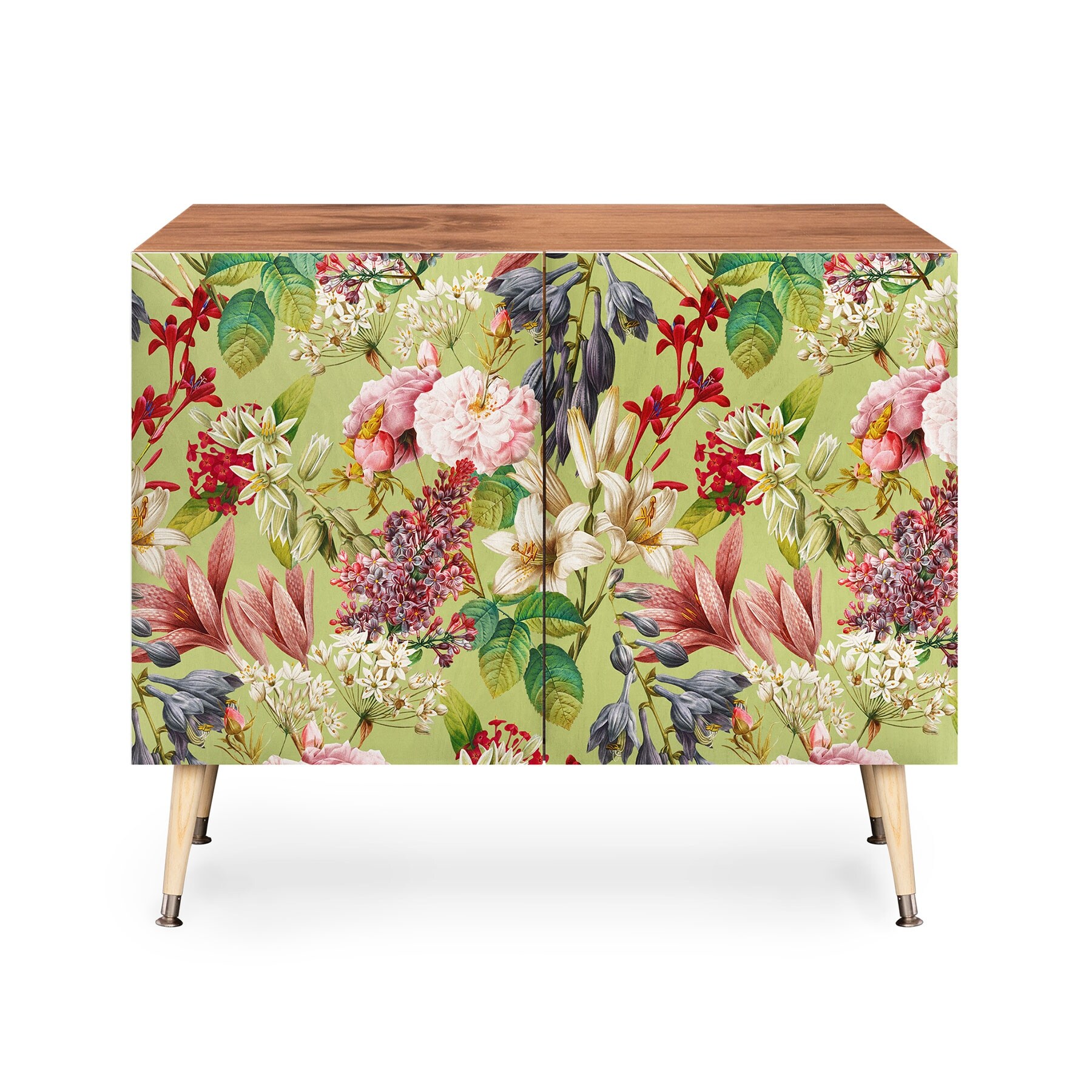 Floral credenza hot sale