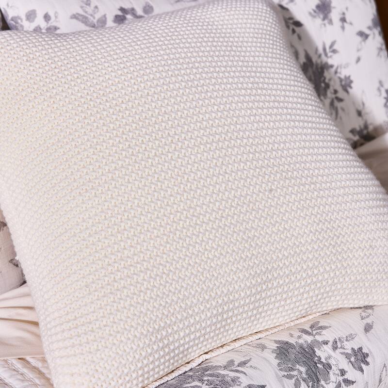 Splendid Synder 100% Acrylic Sweater Knit Decorative Throw Pillow