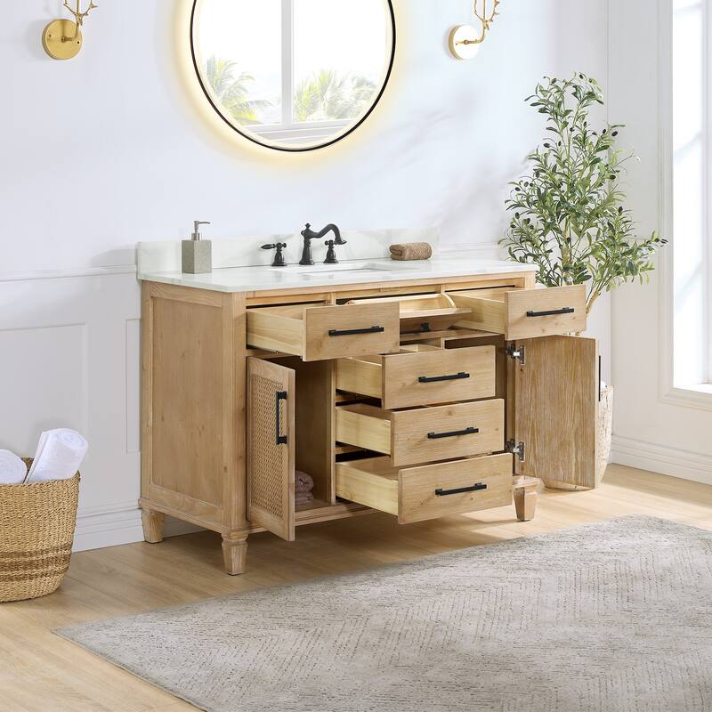 Altair Solana Bath Vanity Base without Top and Sink, no Mirror