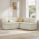 preview thumbnail 4 of 58, Spruce & Spring Modern 74" L-Shaped Dining Bench with Storage, Corner Breakfast Nook Banquette Bench