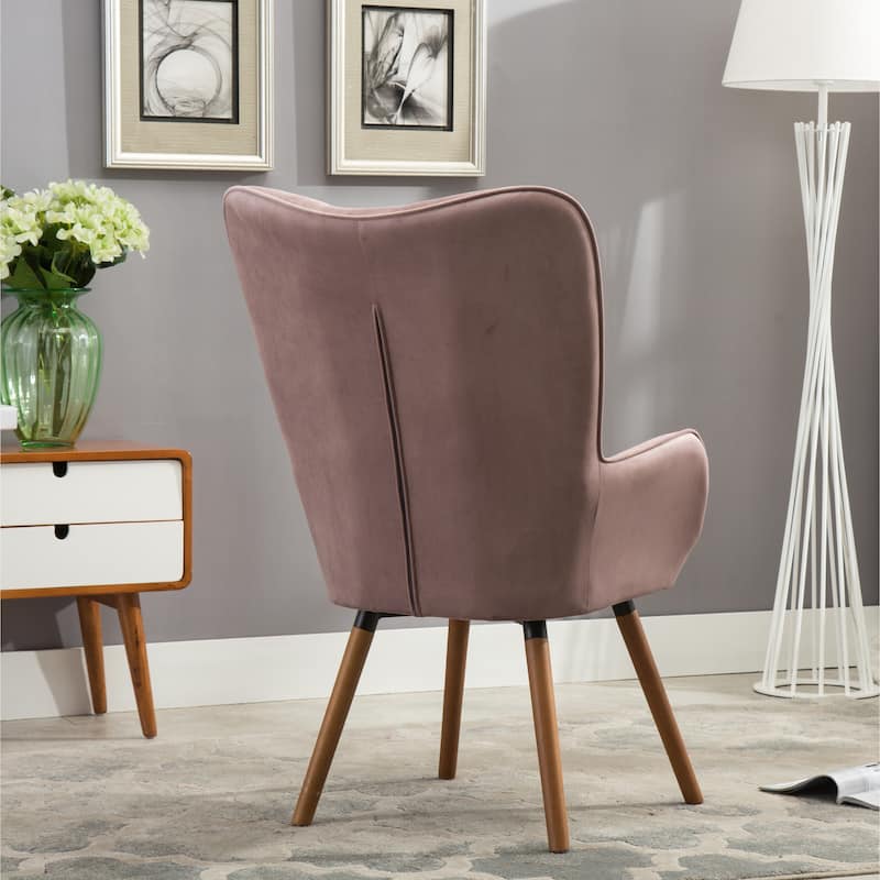Tufted Button Back Accent Chair