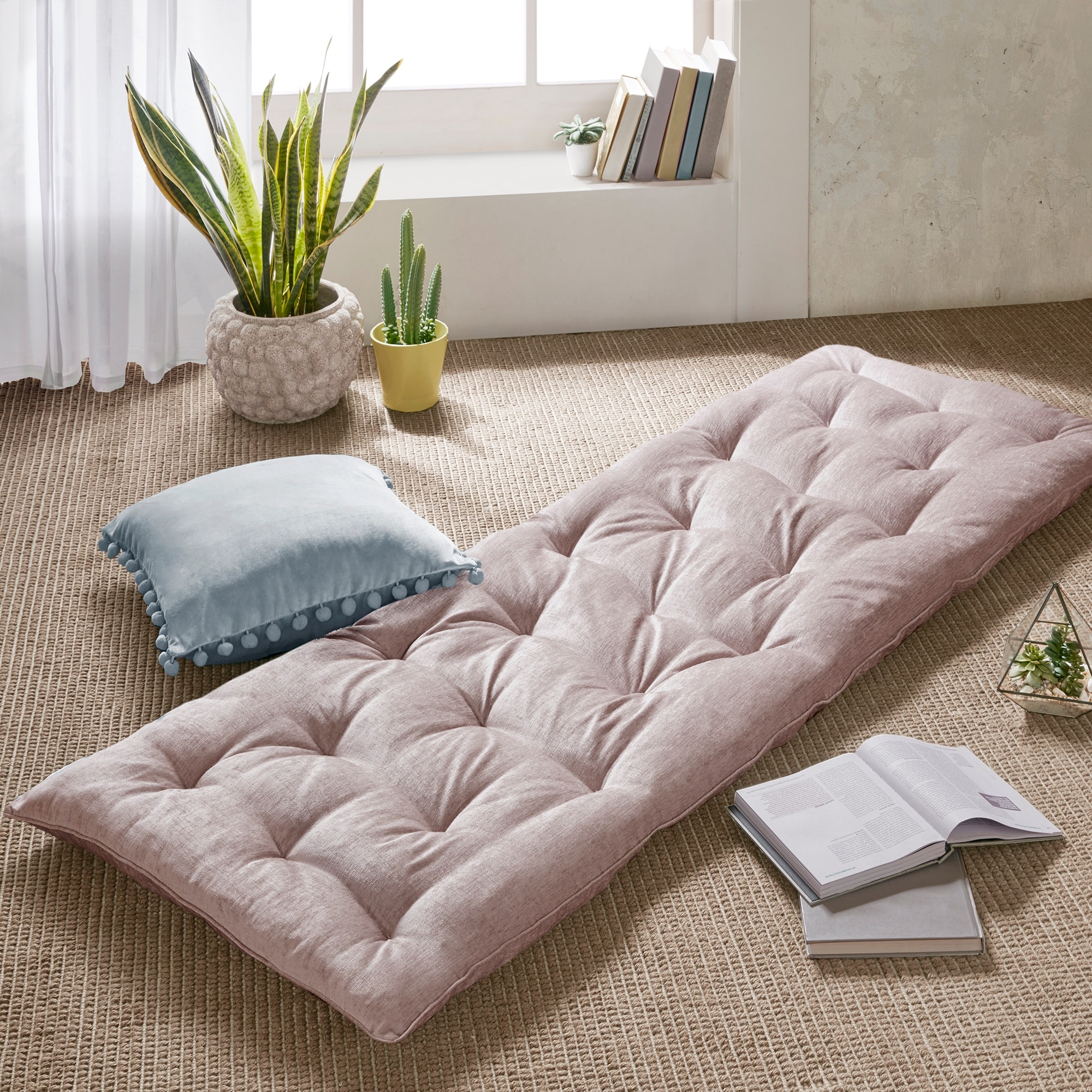 blush floor cushion