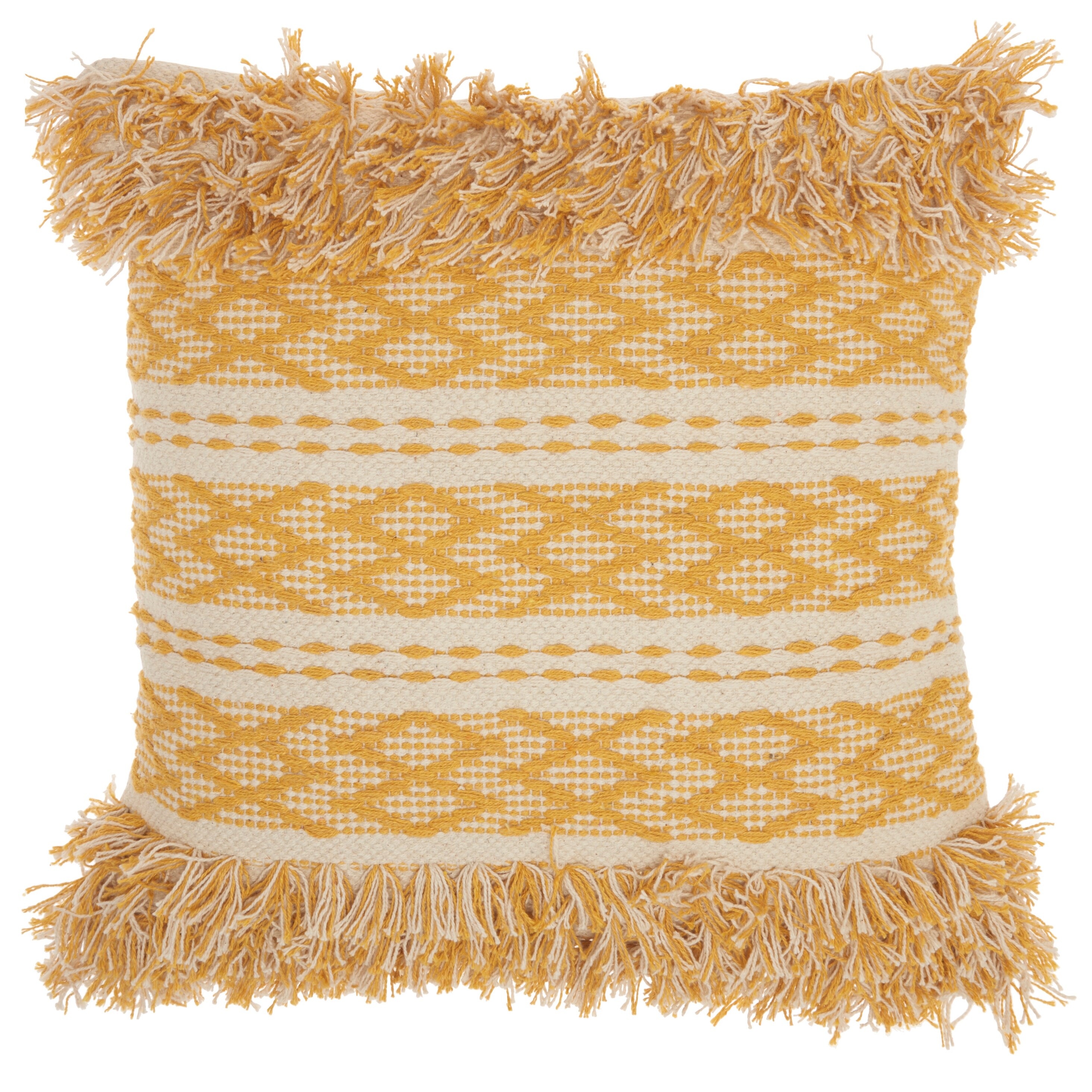 Shop Mina Victory Life Styles Criss Cross Stitches Throw Pillow
