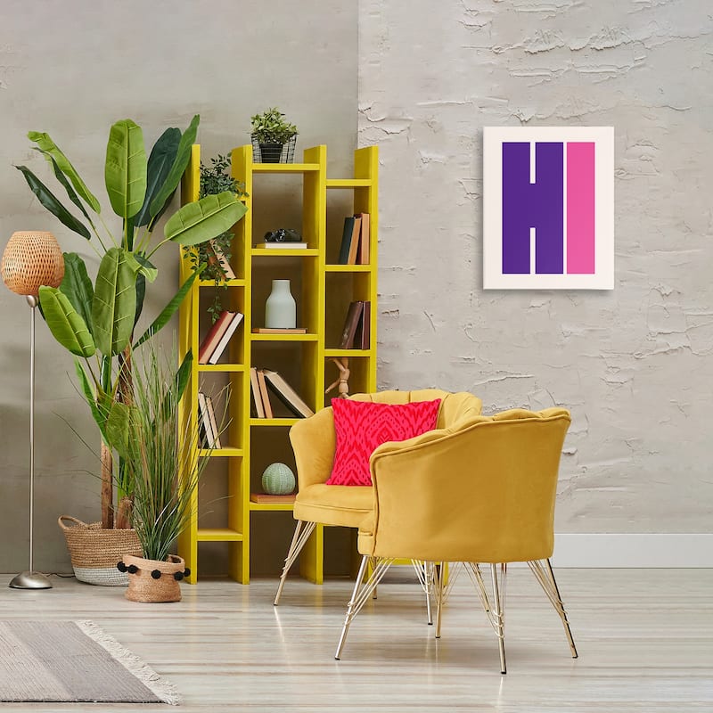 Stupell Hi Contemporary Typography Canvas Wall Art Design By House of Lulu