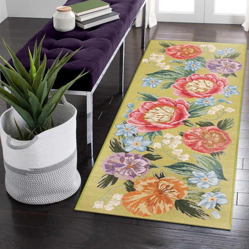 Liora Manne Esencia Secret Garden Indoor/Outdoor Mat