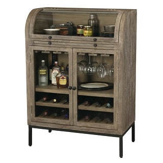 Howard Miller  Paloma Wine and Bar Cabinet (Grey)