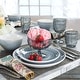 preview thumbnail 9 of 7, Euro Ceramica Fez 4 Piece 13 oz Martini / Dessert Footed Bowl Set
