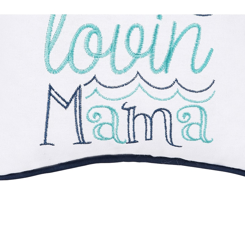 Beach Lovin Mama Small/Petite Accent Pillow