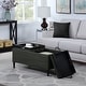 preview thumbnail 21 of 35, Convenience Concepts Designs4Comfort Magnolia Storage Ottoman with Reversible Trays