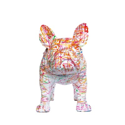 Interior Illusions Plus Expressionist Standing Bulldog - 14" long